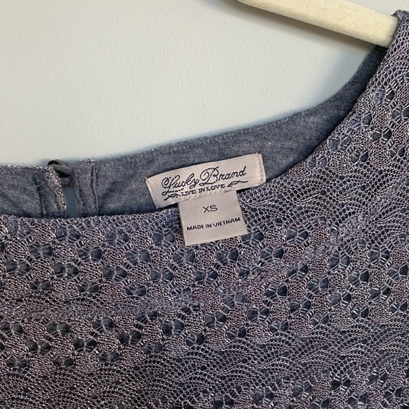 Lucky Brand XS Sparkly Mini Dress - Picture 4 of 4